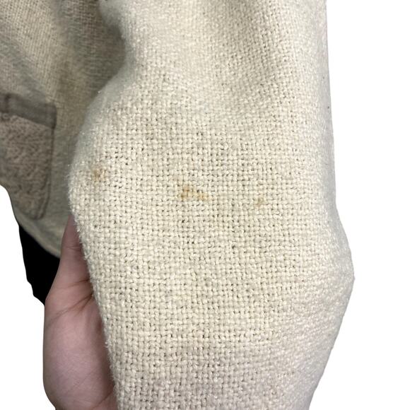 Vintage Heavy Knit Lace Cottage Core Boho Jacket - Picture 12 of 16